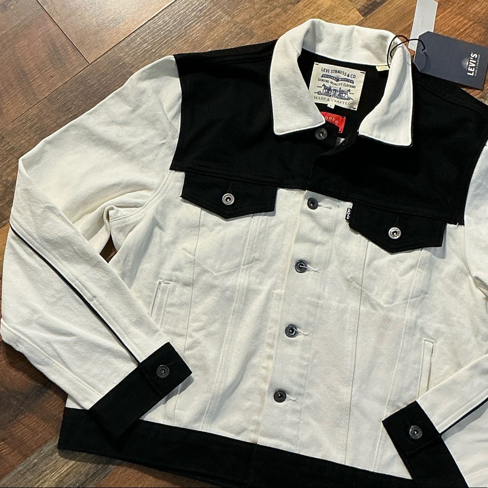 Title: Levi's Made & Crafted Rodeo Boxy Type 3 Trucker Jacket - NWT - L - Picture 5 of 10